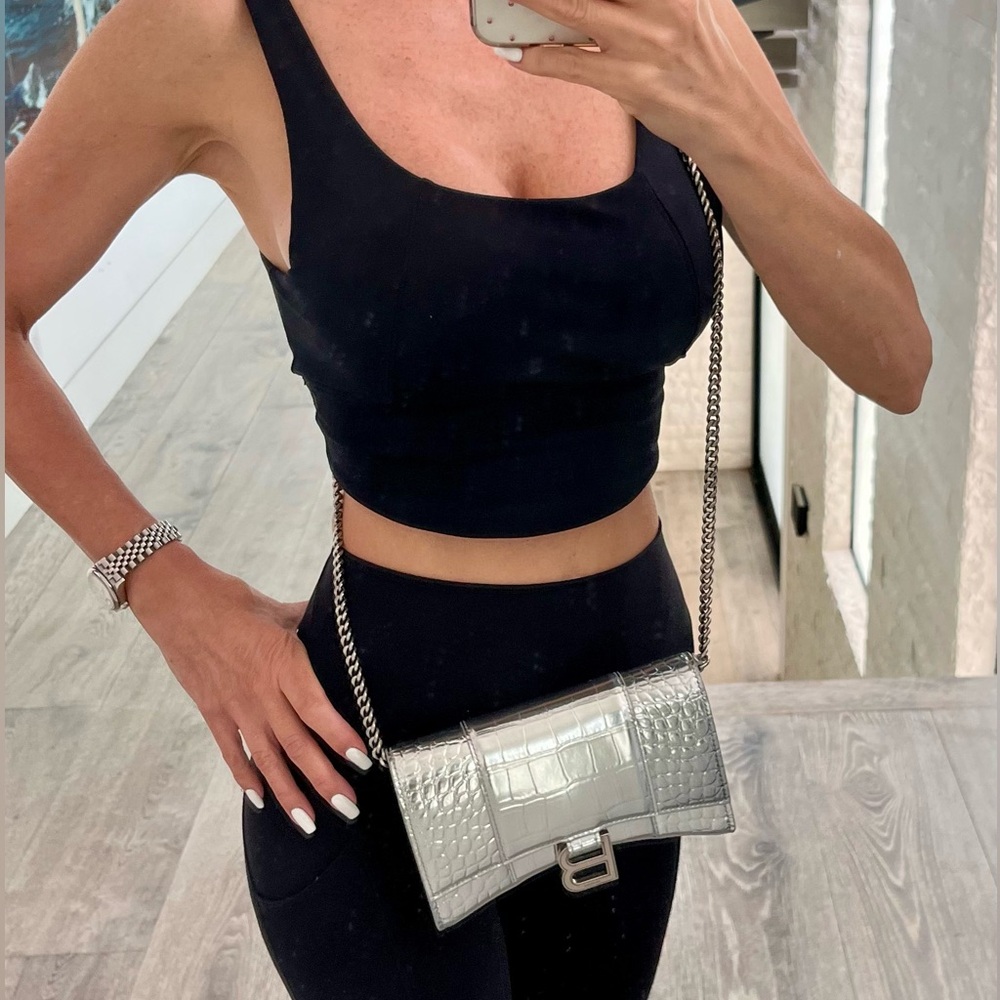 Balenciaga Hourglass Wallet on Chain - New With Tags RRP $1,750 - Picture 12 of 12